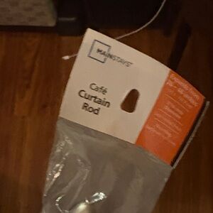 Mainstays Satin Nickel Café Curtain Rod